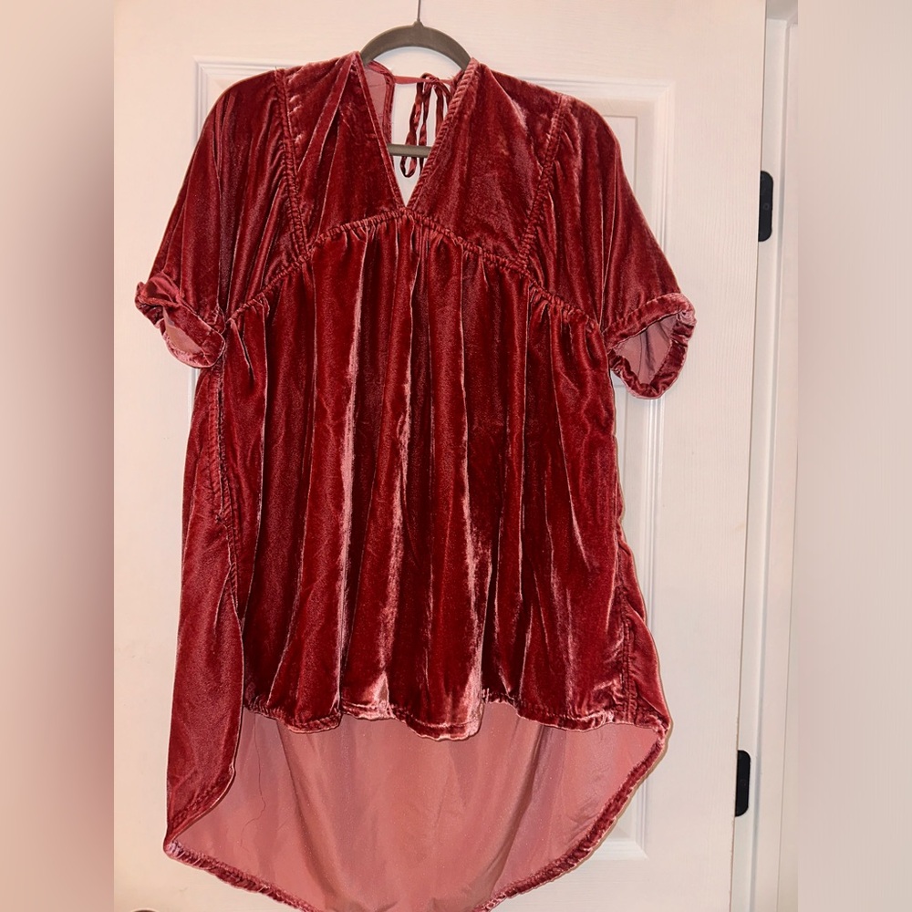 Free people velvet dress